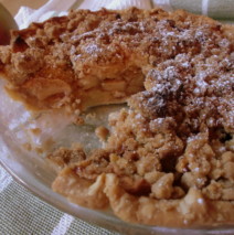 Apple Crumb Pie