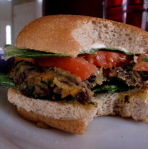 Sweet Potato and Black Bean Burgers