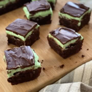 chocolate mint brownies
