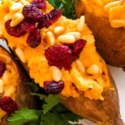 stuffed sweet potatoes