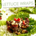 a Korean beef lettuce wrap.