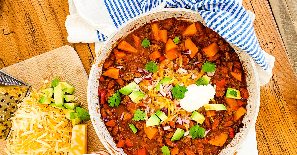 Spicy Chili with Butternut Squash