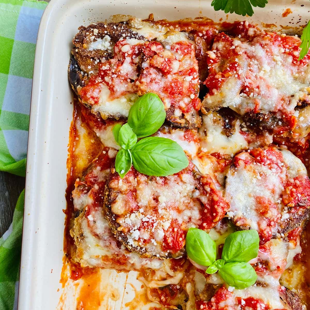 baked eggplant Parmesan