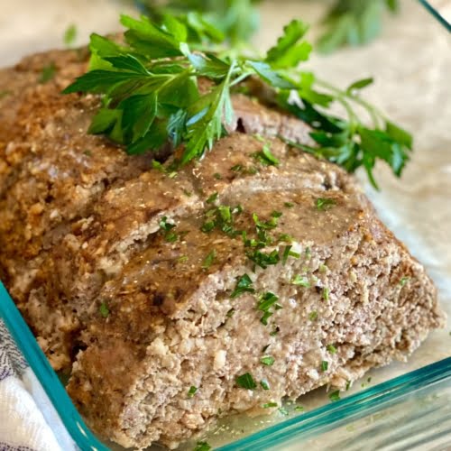 Homestyle Turkey Meatloaf with Mushrooms