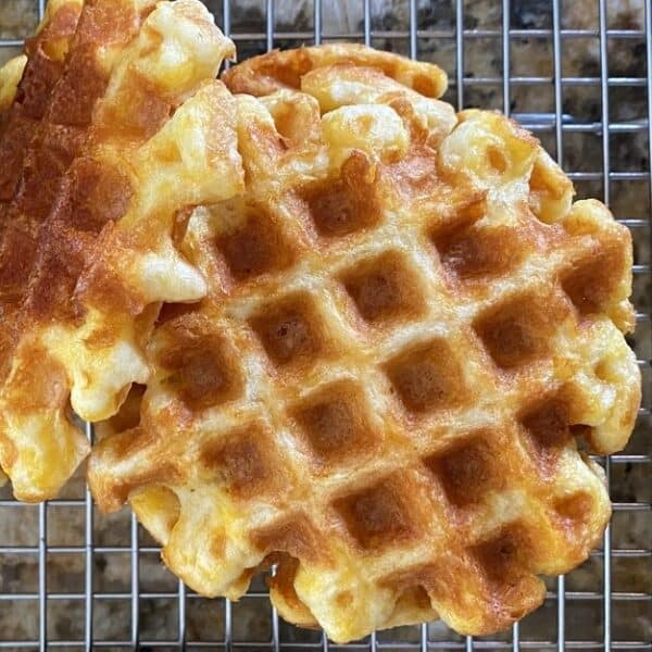 Savory Chaffles with Almond Flour
