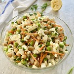 bowl of cauliflower salad