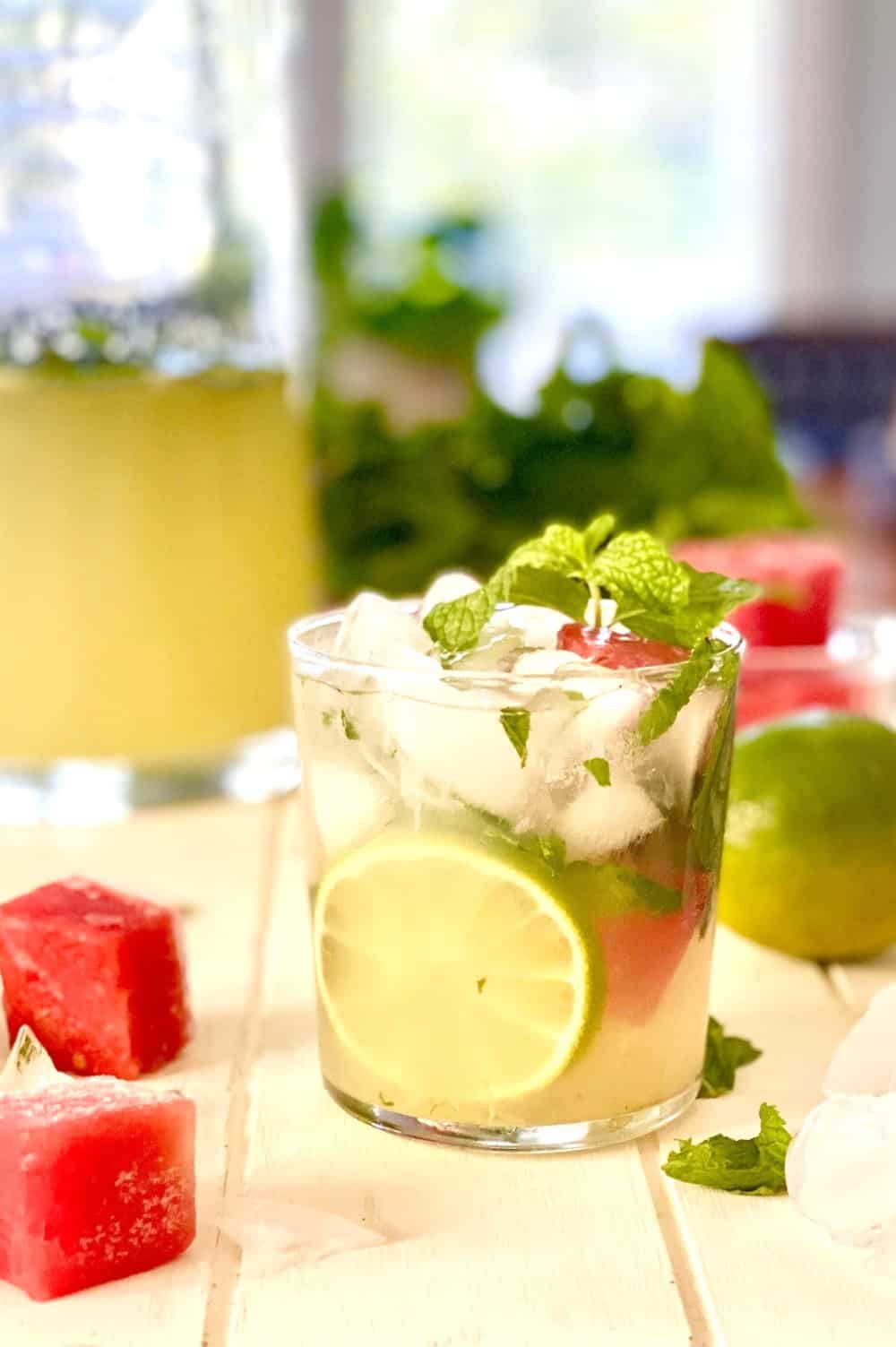 Sparkling Lime Vodka Drink ~ A Pitcher Cocktail