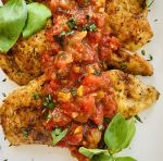 chicken with tomato sauce