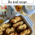 lactation cookies in dish.