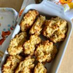 Mother's milk cookies in a dish.