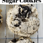 one big Oreo sugar cookie.