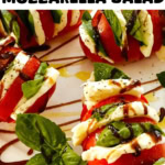 tomatoes stuffed with fresh mozzarella and basil.