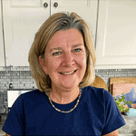 Amy Casey in the kitchen.